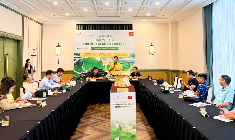 Lễ công bố giải Vô địch các Câu lạc bộ Golf mở rộng 2026