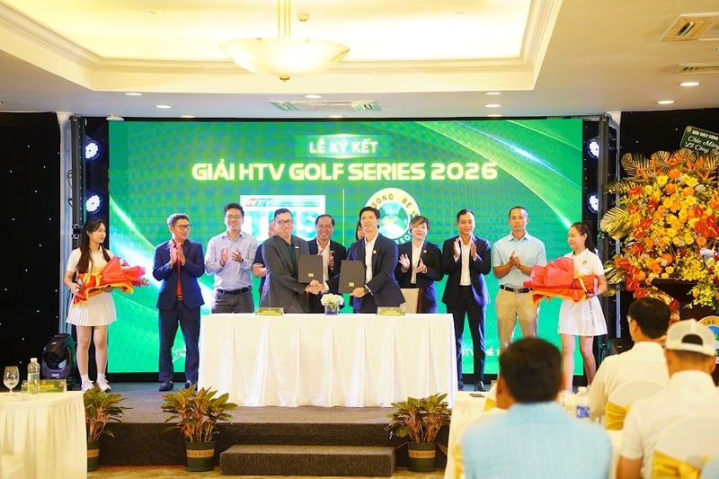 Lễ ký kết HTV - sân golf Sông Bé