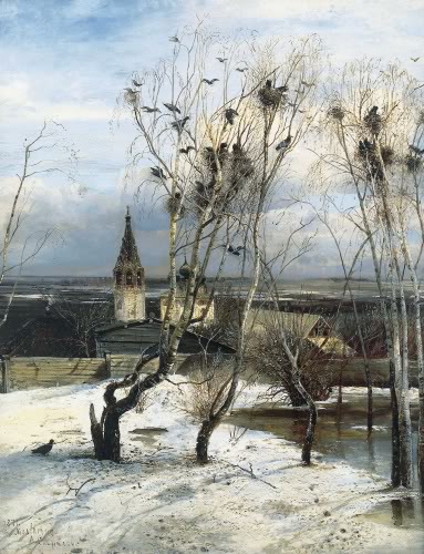 Khi đàn quạ trở về,1871
