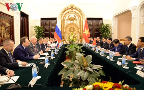 Вьетнамо-российские переговоры