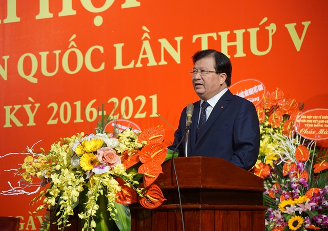 Phó Thủ tướng Chính phủ Trịnh Đình Dũng phát biểu tại Đại hội