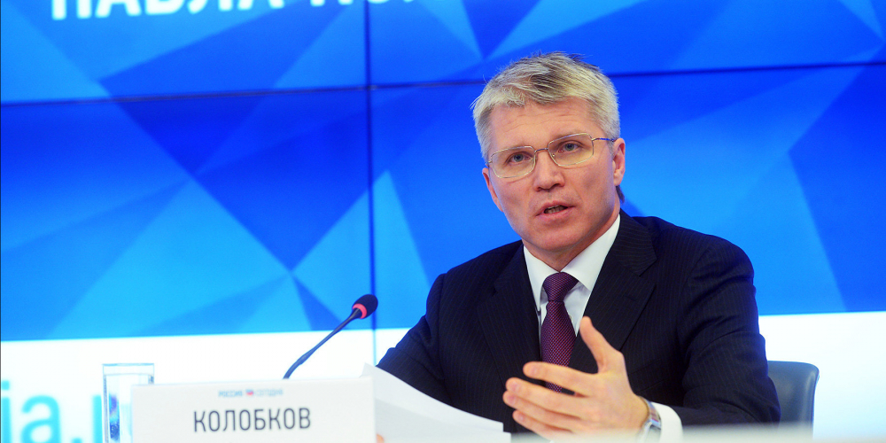 Bộ trưởng Thể thao Nga Pavel Kolobkov