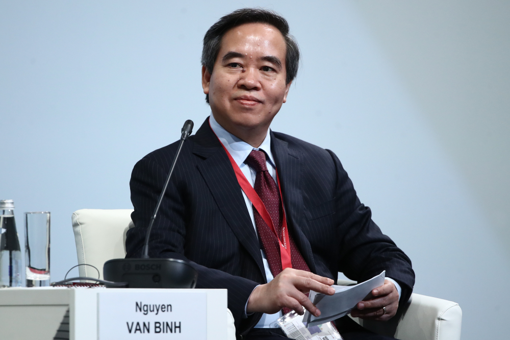 Ông Nguyễn Văn Bình tại SPIEF'18