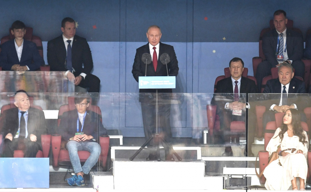 Tổng thống Nga phát biểu tại Lễ khai mạc