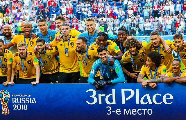 Đội tuyển Bỉ đoạt Huy chương đồng