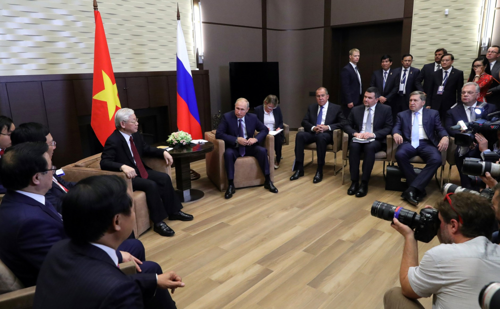 Hội đàm cấp cao Việt - Nga tại Sochi ngày 6/9/2018
