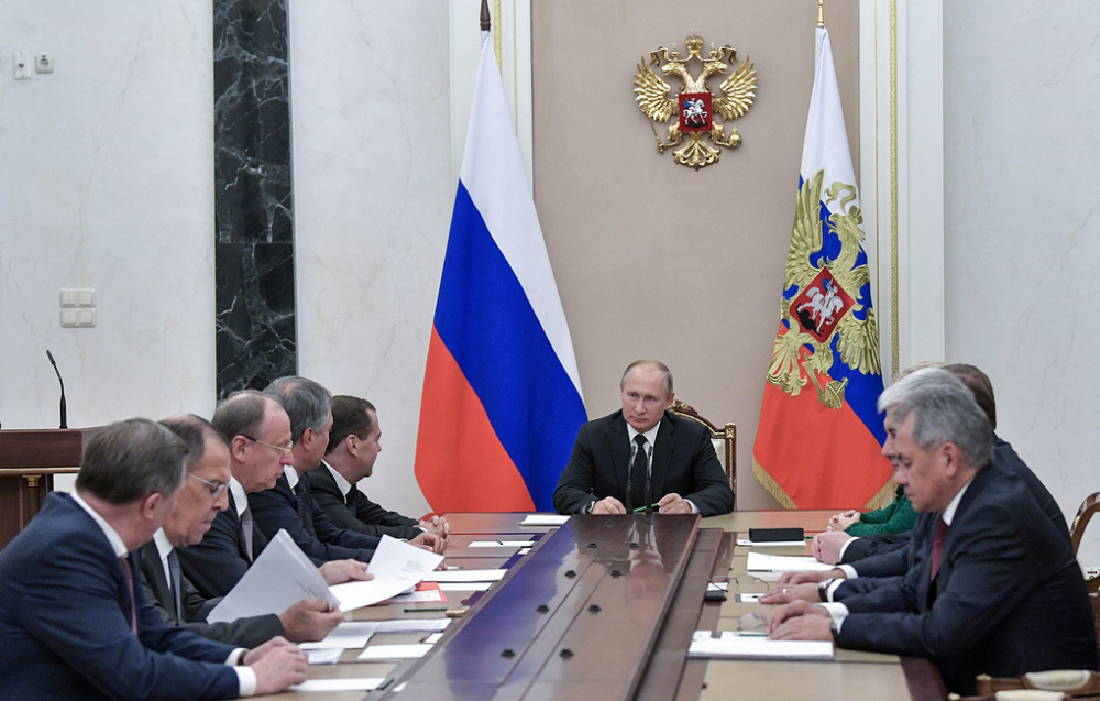 Tổng thống V. Putin chủ trì cuộc họp Hội đồng An ninh LB Nga ngày 25/10/2018