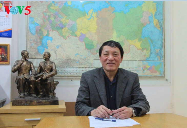 Генеральный секретарь Общества вьетнамско-российской дружбы Нгуен Данг Фат.  Фото: VOV/ Q.Khanh