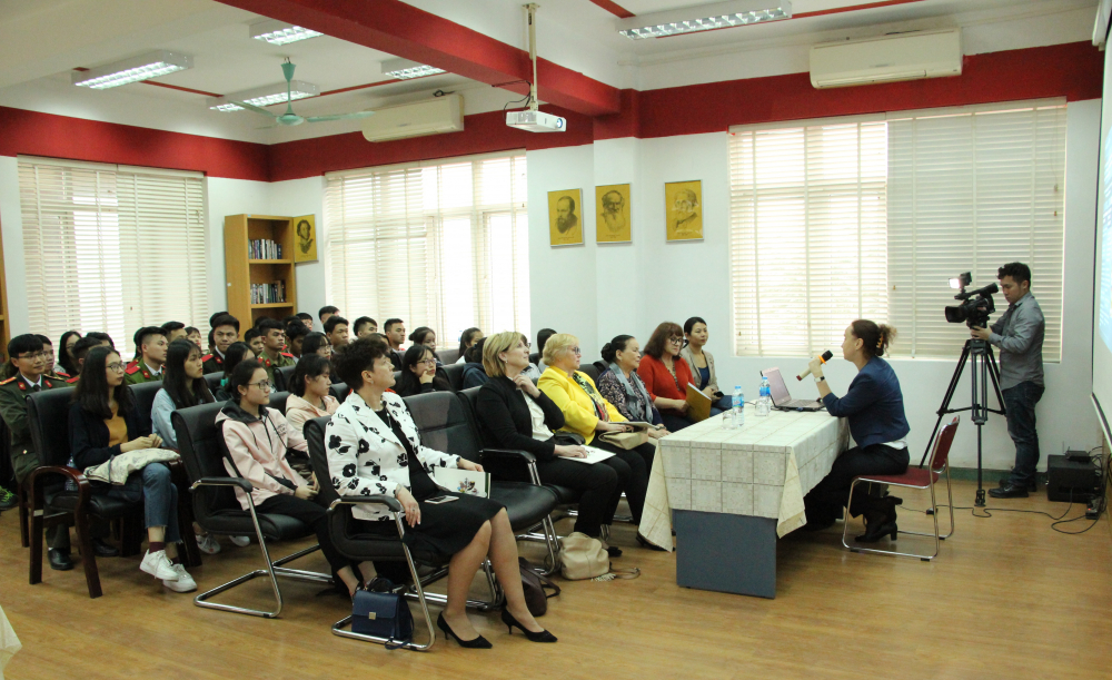Buổi giới thiệu về trường MGLU tại Quỹ Thế giới Nga - Đại học Quốc gia Hà Nội