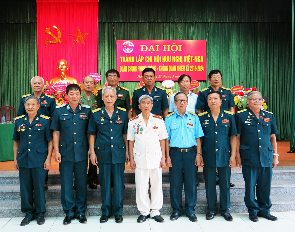правление Отделения вьетнамо-российской дружбы ВВС ПВО