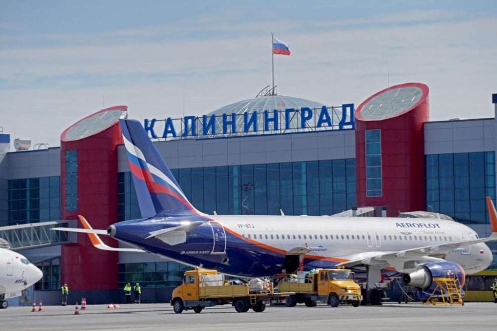 Sân bay thành khố Kaliningrad ở cực Tây LB Nga