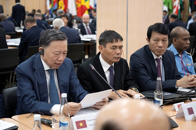 Bộ trưởng Tô Lâm phát biểu tại Hội nghị