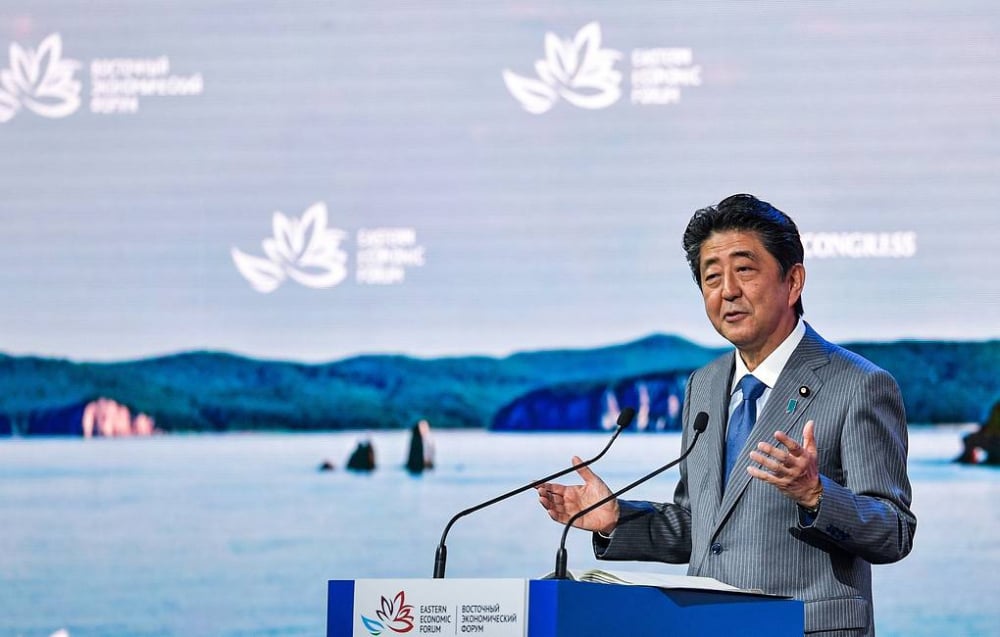 Thủ tướng Nhật Bản Abe Shinzo  tại VEF 2019