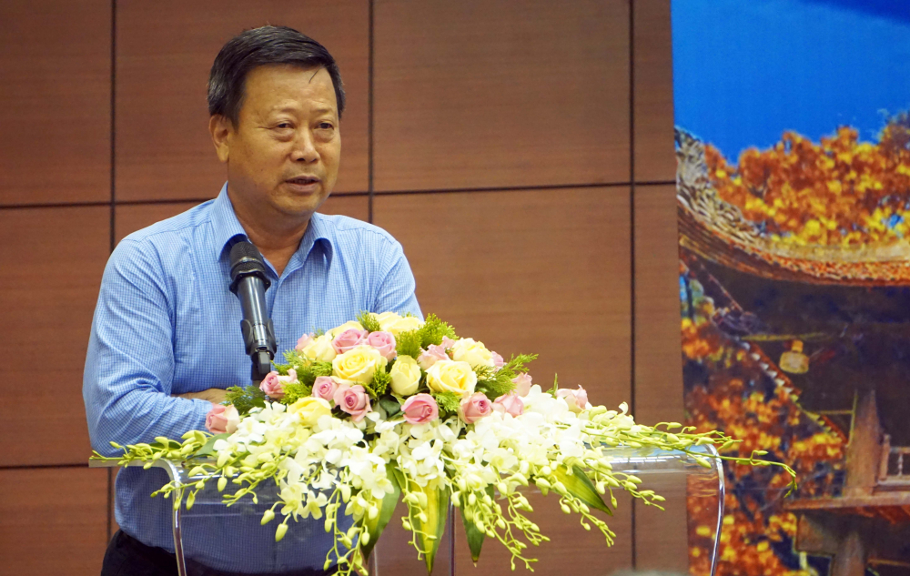 Ông Hà Minh Tân - Chủ tịch Hội Việt-Nga tỉnh Phú Thọ, Ủy viên BCH Chi hội Bộ Công an