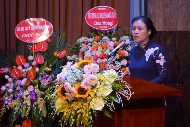 Председатель Союза Обществ дружбы Вьетнам Нгуен Фыонг Нга