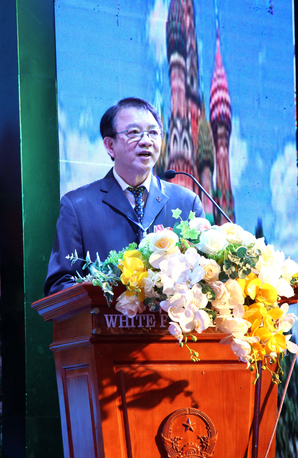 Ông Vũ Xuân Chiến, Chủ tịch Hội Hữu nghị Việt-Nga tỉnh Thái Bình