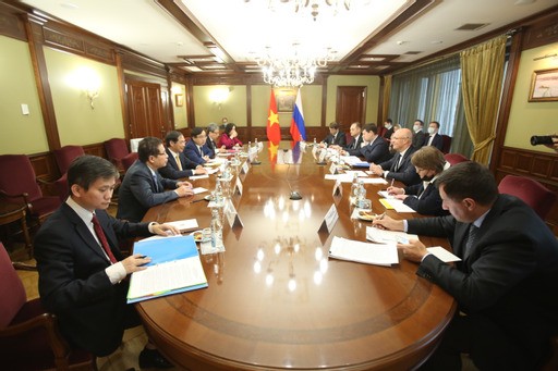 Cuộc hội kiến giữa Bộ trưởng Ngoại giao Bùi Thanh Sơn và Phó Thủ tướng Nga Dmitry Chernyshenko 
