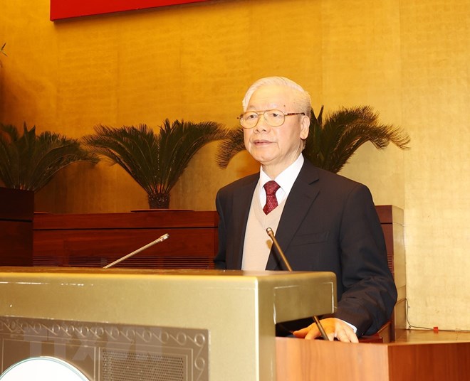 Tổng Bí thư Nguyễn Phú Trọng phát biểu tại Hội nghị đối ngoại toàn quốc