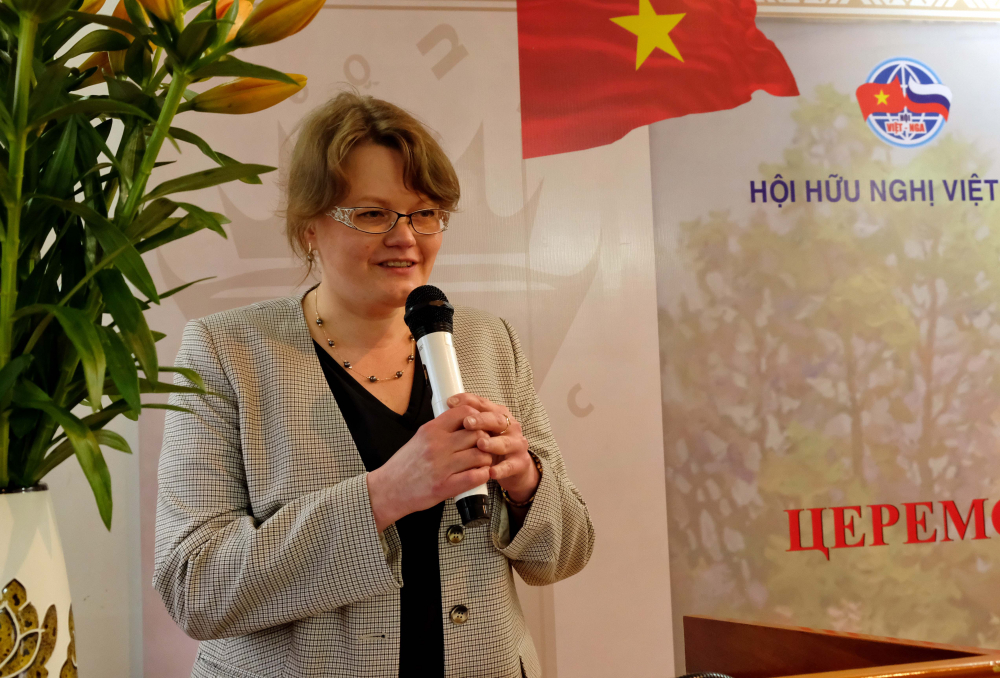 Советник-посланник Посольства России во Вьетнаме Екатерина Бакеева