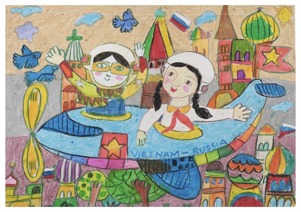 Cuộc Thi Vẽ Tranh Thiếu Nhi Quốc Tế Lần Thứ Vii «Em Vẽ Việt Nam - Em Vẽ  Nước Nga»
