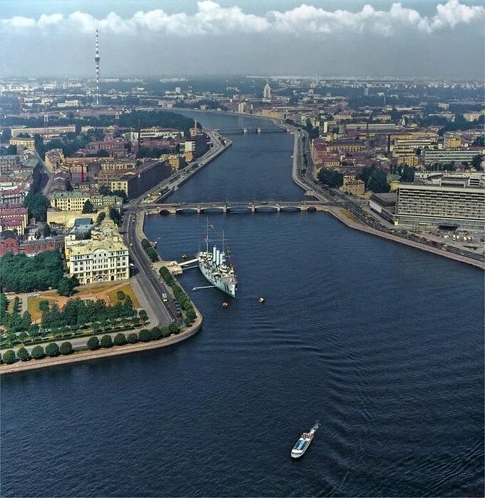 Một góc thành phố Saint Petersburg