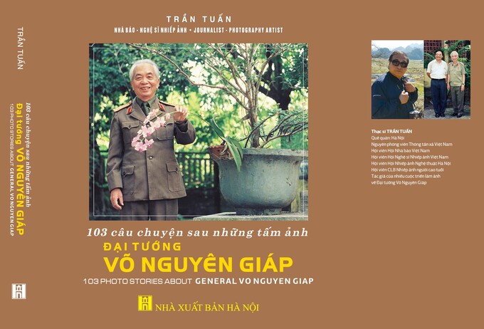 Bìa 1 cuốn sách của phóng viên, nghệ sĩ nhiếp ảnh Trần Tuấn