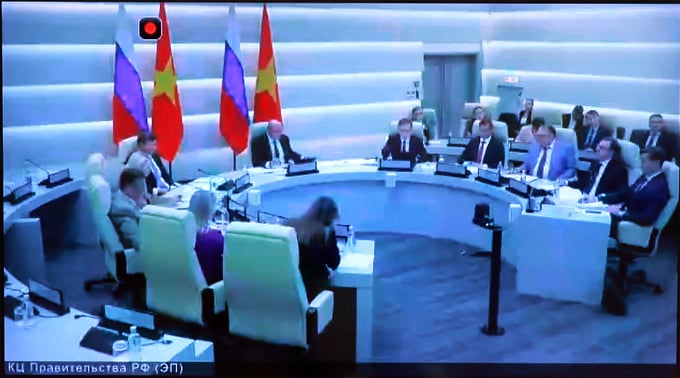 Đầu cầu Chính phủ Liên bang Nga trong cuộc điện đàm