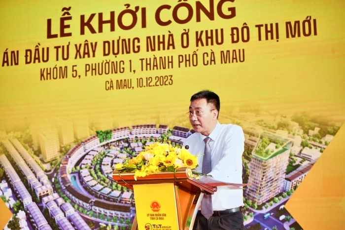 Ông Nguyễn Anh Tuấn - Phó Tổng Giám đốc Tập đoàn T&T Group phát biểu tại sự kiện.
