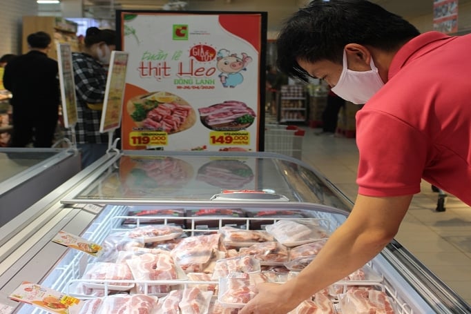 Người tiêu dùng có cơ hội mua thịt lợn nhập khẩu chất lượng châu Âu tại Big C