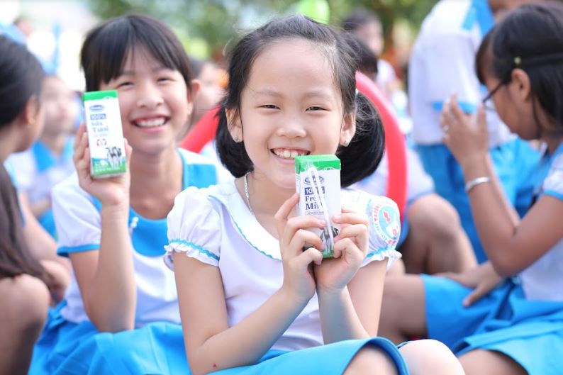 Chương trình đã mang đến một ngày hội cho trẻ em miền núi tỉnh Quảng Nam với thông điệp niềm vui uống sữa tại trường nhân dịp 1/6