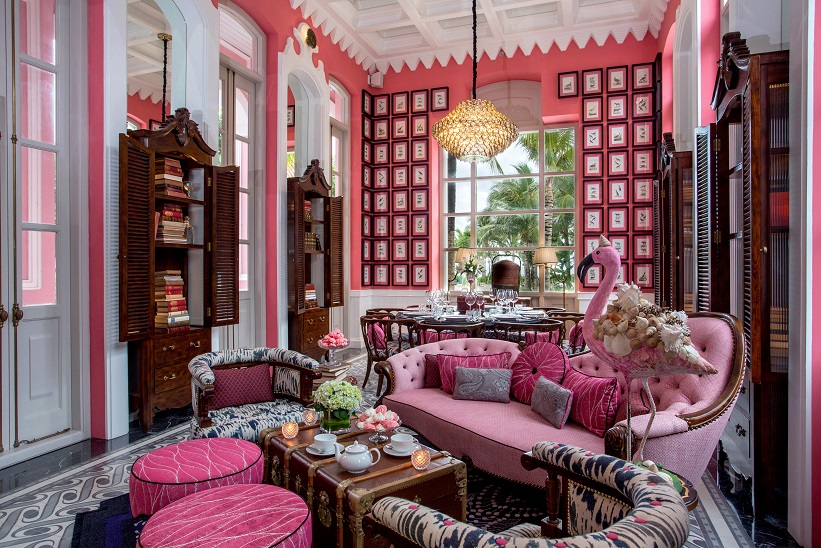 Không gian bên trong nhà hàng Pink Pearl – JW Marriott Phu Quoc Emerald Bay