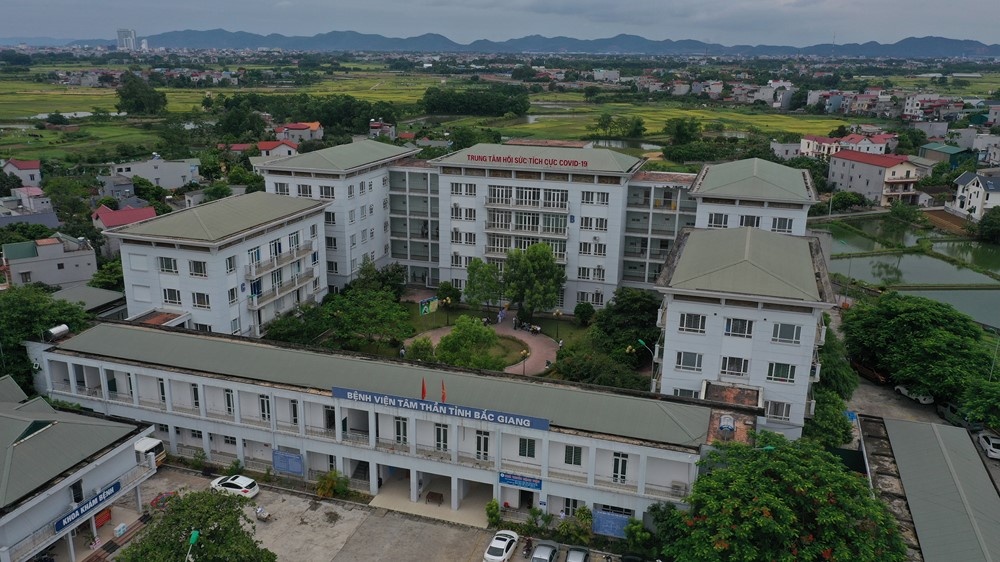 Trung tâm ICU điều trị Covid-19 tại Bắc Giang do tập đoàn Sun Group tài trợ và thi công