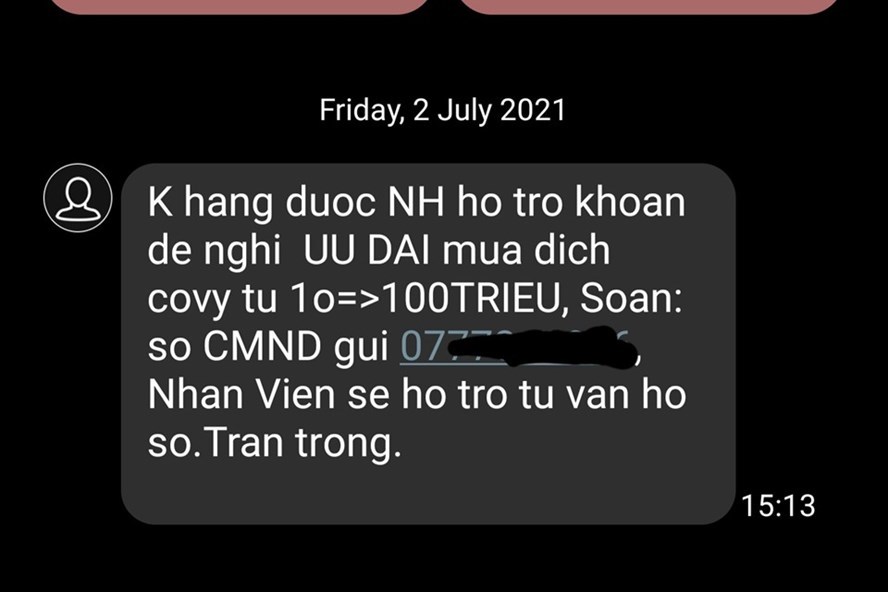 Nhiều chiêu thức giả mạo mục đích hỗ trợ người dân vay vốn ưu đãi, nhận tiền hỗ trợ.