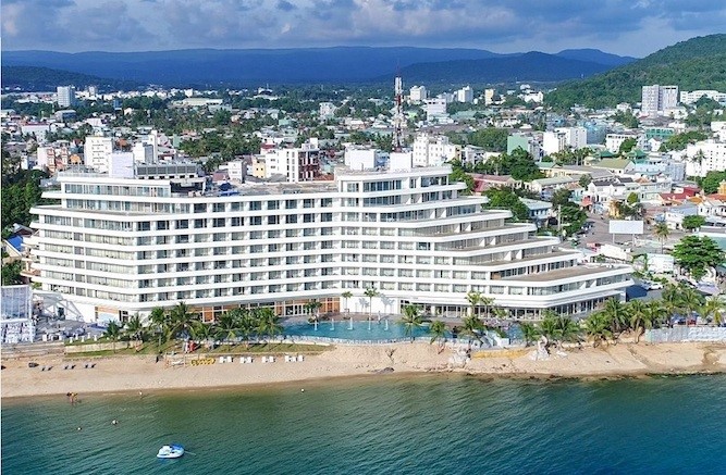Khách sạn Seashell xây dựng không phép, sai phép 2 khối tầng áp mái.
