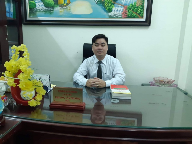 Luật sư Khương Tân Phương - Trưởng văn phòng Luật Thuận Nam, Đoàn luật sư Tp. Hà Nội