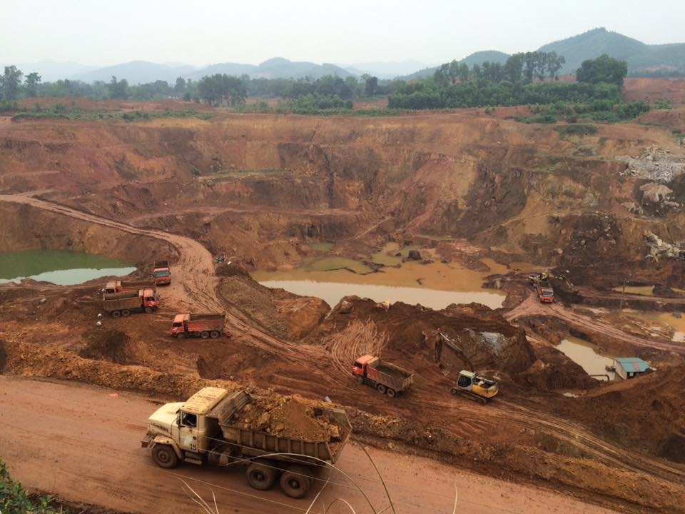 Hoạt động khai thác khoáng sản trên địa bản tỉnh Thái Nguyễn diễn ra khá phức tạp từ nhiều năm nay