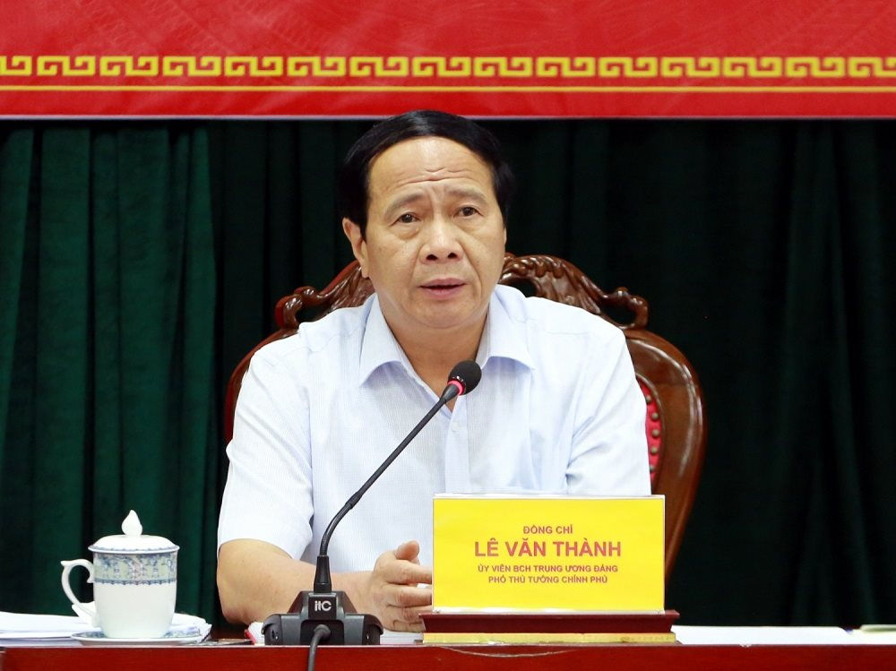 Phó Thủ tướng Lê Văn Thành: Ai cản trở quá trình hoàn thành dự án thì người đó phải chịu trách nhiệm và tập thể đứng ra xử lý cá nhân đó
