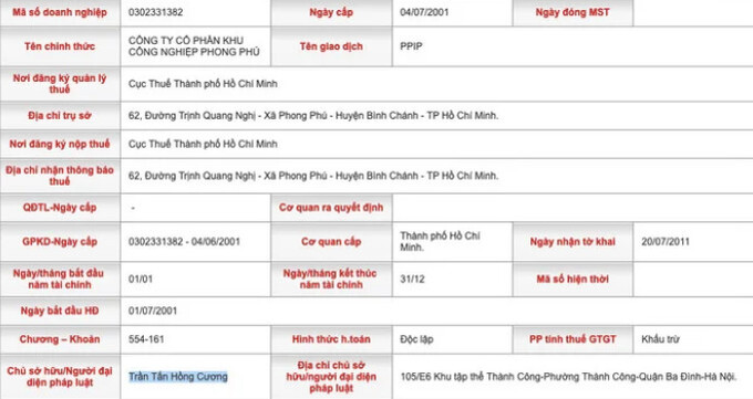 Ông Trần Tấn Hồng Cương chính là Phó Tổng Giám đốc của Kita Group.