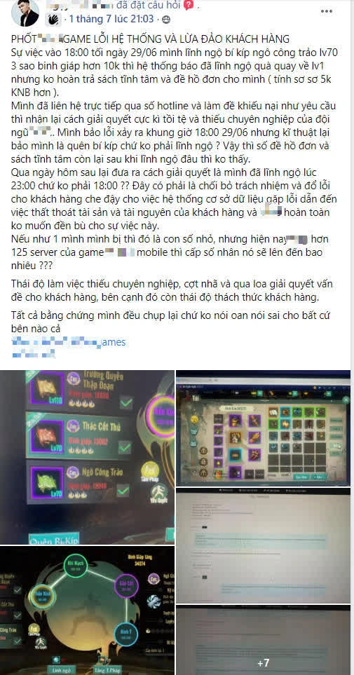 NPH game lớn nhất Việt Nam bất ngờ dính phốt lừa đảo3