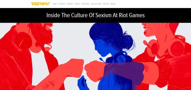 Riot Games bị tố cáo bao che việc phân biệt đối xử và quấy rối nhân viên nữ2