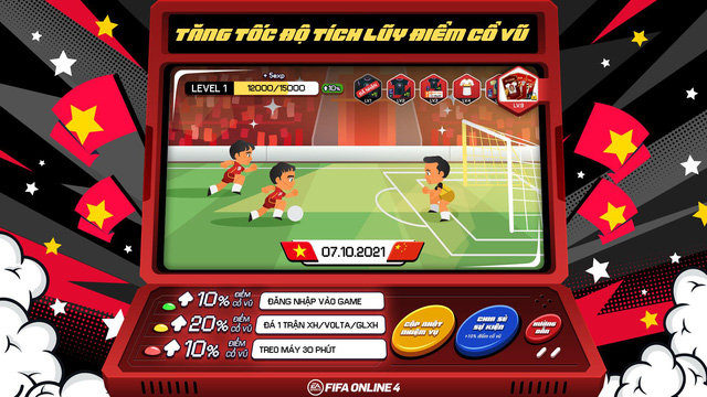 FIFA Online 4 tung sự kiện đồng hành cùng Việt Nam tại vòng loại WC 20222