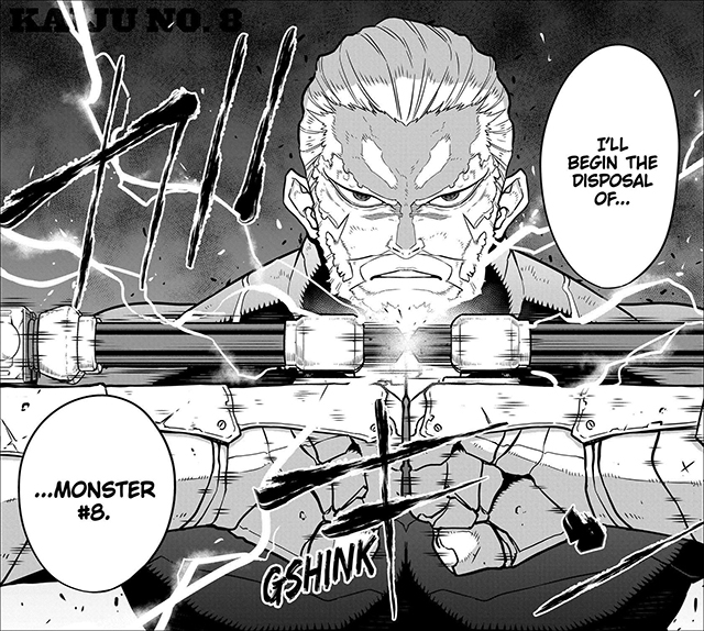 Review shounen manga Kaiju #8 - tân binh quái vật2