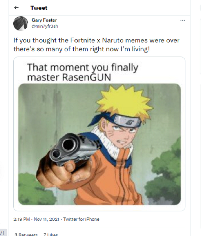Các meme Naruto cho thấy các ninja có thể làm gì với súng_7