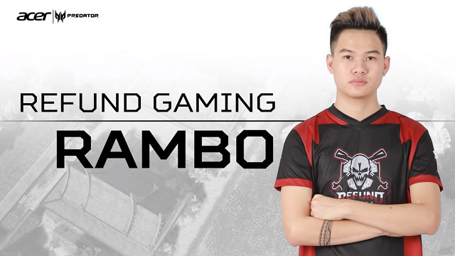 Rambo là một thành viên quan trọng của Refund Gaming