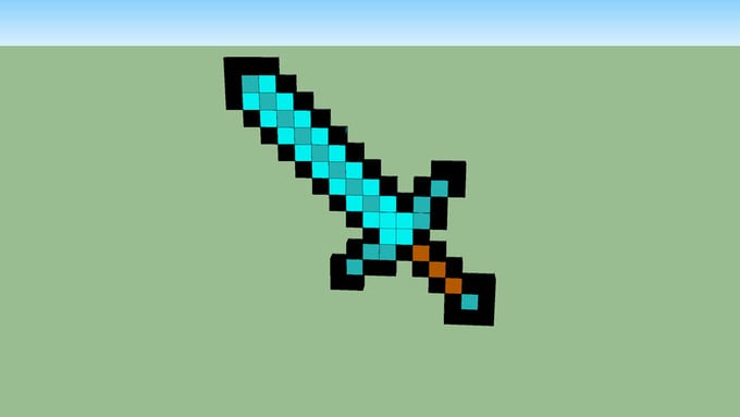 Diamond Sword - thanh kiếm kim cương