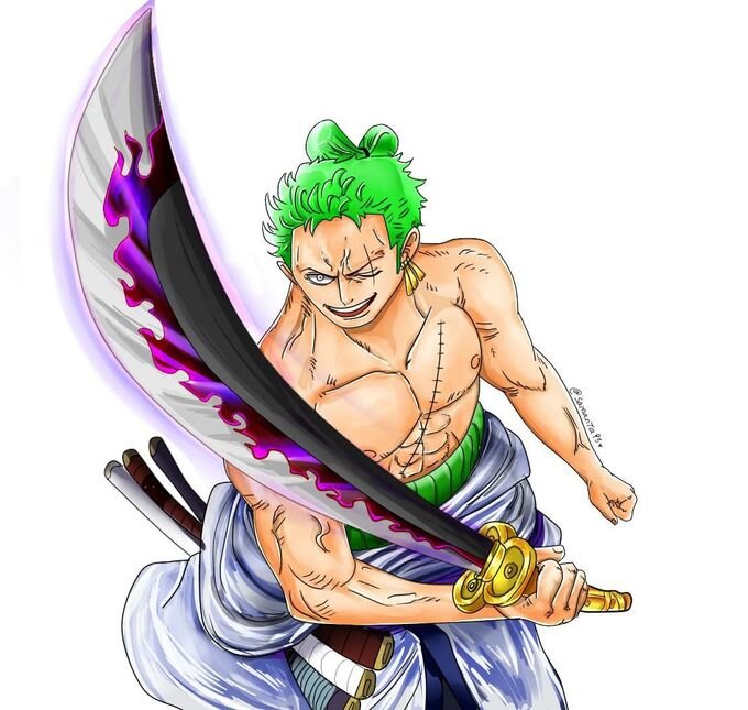 Nguyền rủa, Thanh kiếm, One Piece: Được đúc kết từ sức mạnh của ma thuật, thanh kiếm trong One Piece thường được quan tâm vì sự rùng rợn của nó - trong đó có cả nguyền rủa của \