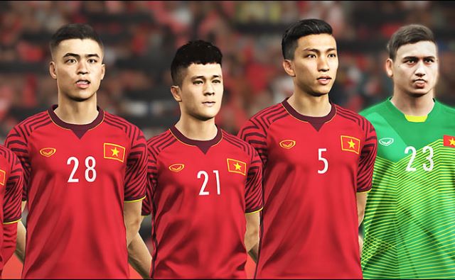 Đội tuyển Việt Nam chính thức ra mắt trên eFootball