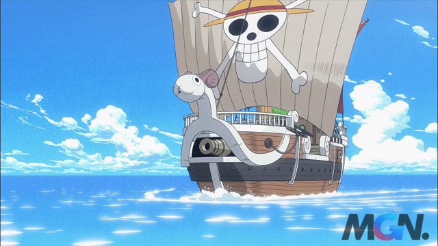 Con tàu băng hải tặc Mũ Rơm đã sẵn sàng ra khơi. Cùng lên tàu bằng cách xem hình ảnh của nó để cảm nhận những trận chiến đầy kịch tính giữa Luffy và bọn cướp biển khốn nạn!