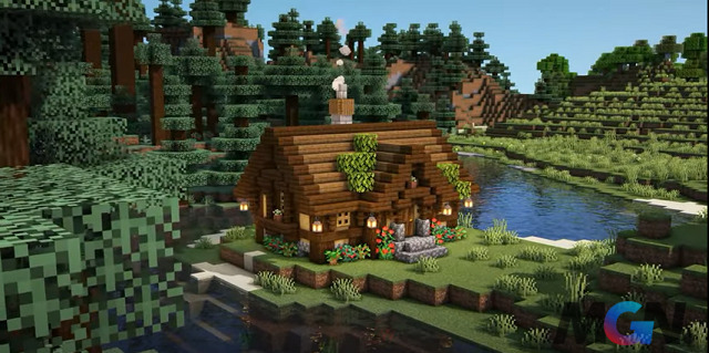 Minecraft Top 10 bản thiết kế nhà kiểu nông thôn-2