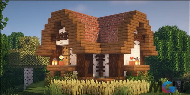 Minecraft Top 10 bản thiết kế nhà kiểu nông thôn-3